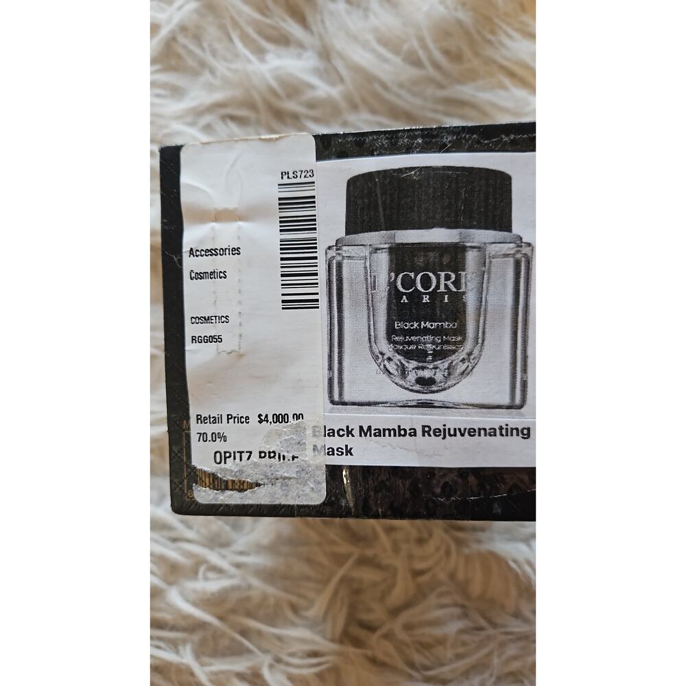 L'CORE PARIS - Black Mamba Rejuvenating Mask - Picture 4 of 4